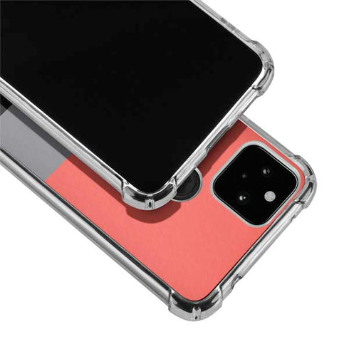 Sneakerhead Stripes Google Pixel 5 Clear Case